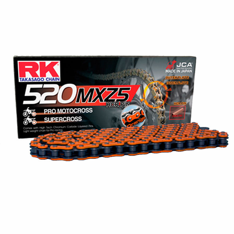 thumbnail image 2 of RK 520 Heavy Duty Drive Chain – 120 Links For Honda XL175 And More 2 of 6