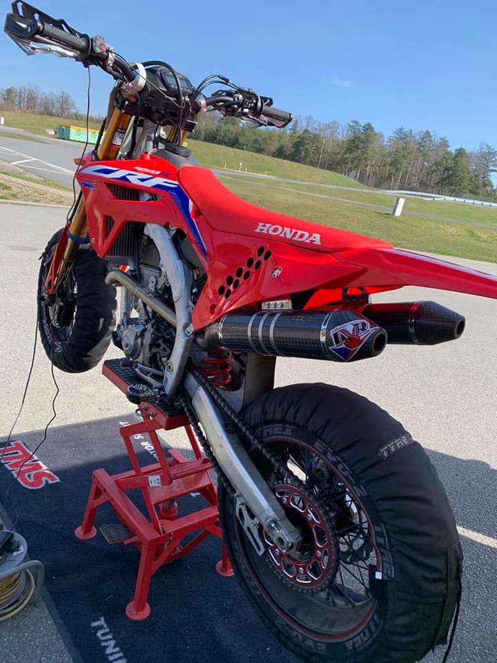 Dirt Bike 2021 Crf450r Exhaust FMF Dual Exhaust System 2019-2020