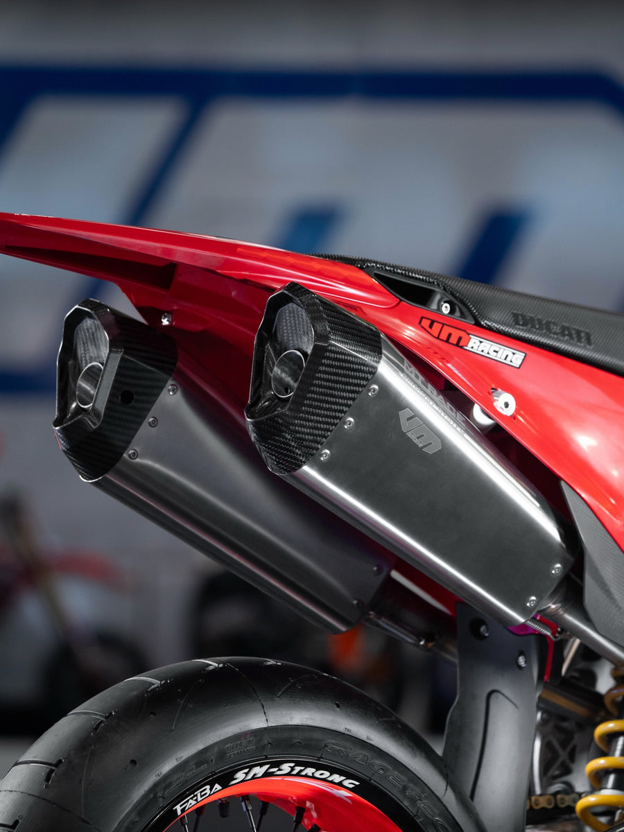 VM racing: Double SM exhaust DUCATI DESMO – mdcparts