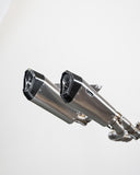 VM racing double SM exhaust