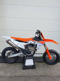 DVR supermoto exhaust KTM SXF SMR 450 mdc parts mdcparts