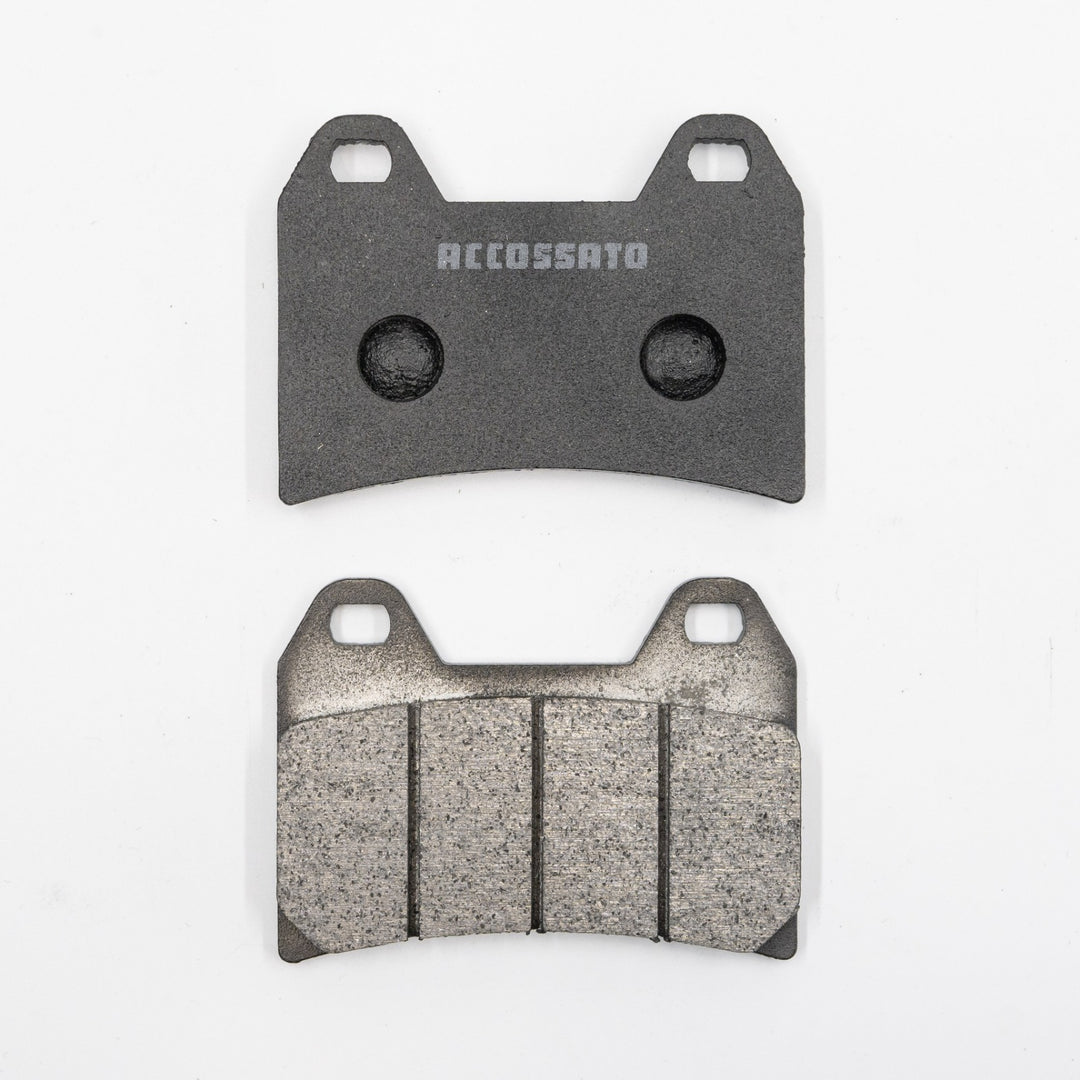 Accossato Bremsbeläge – Set Von 2, Gesintert, Für Motorrad & Roller